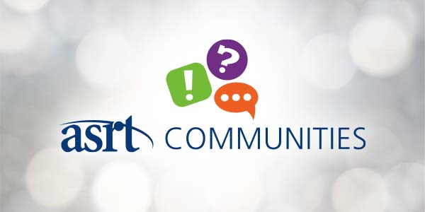 ASRT Communities