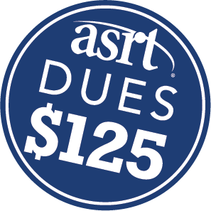 ASRT Dues Sticker